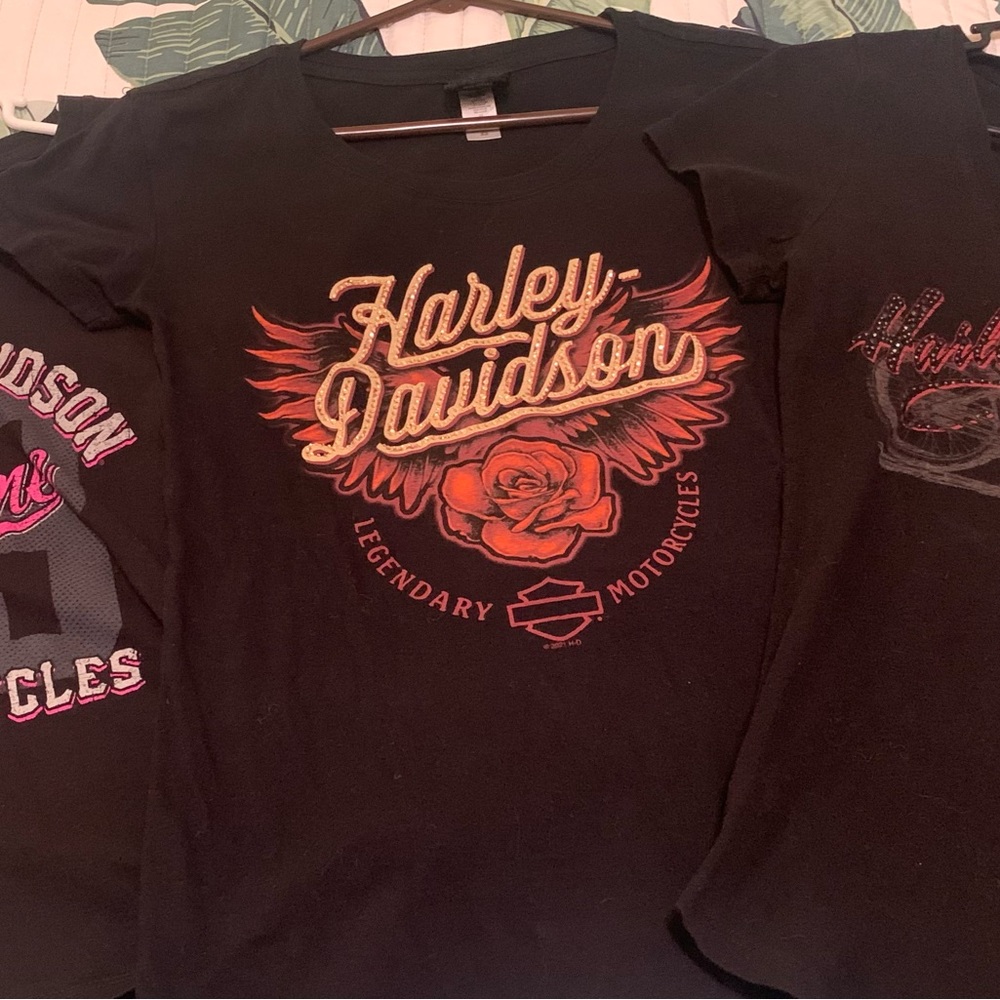 Harley-Davidson women’s tops, set of 3, size S